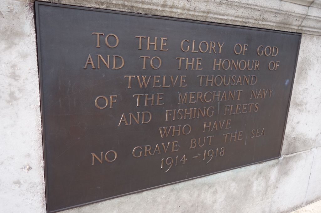 Merchant Navy Memorial Aug 2014