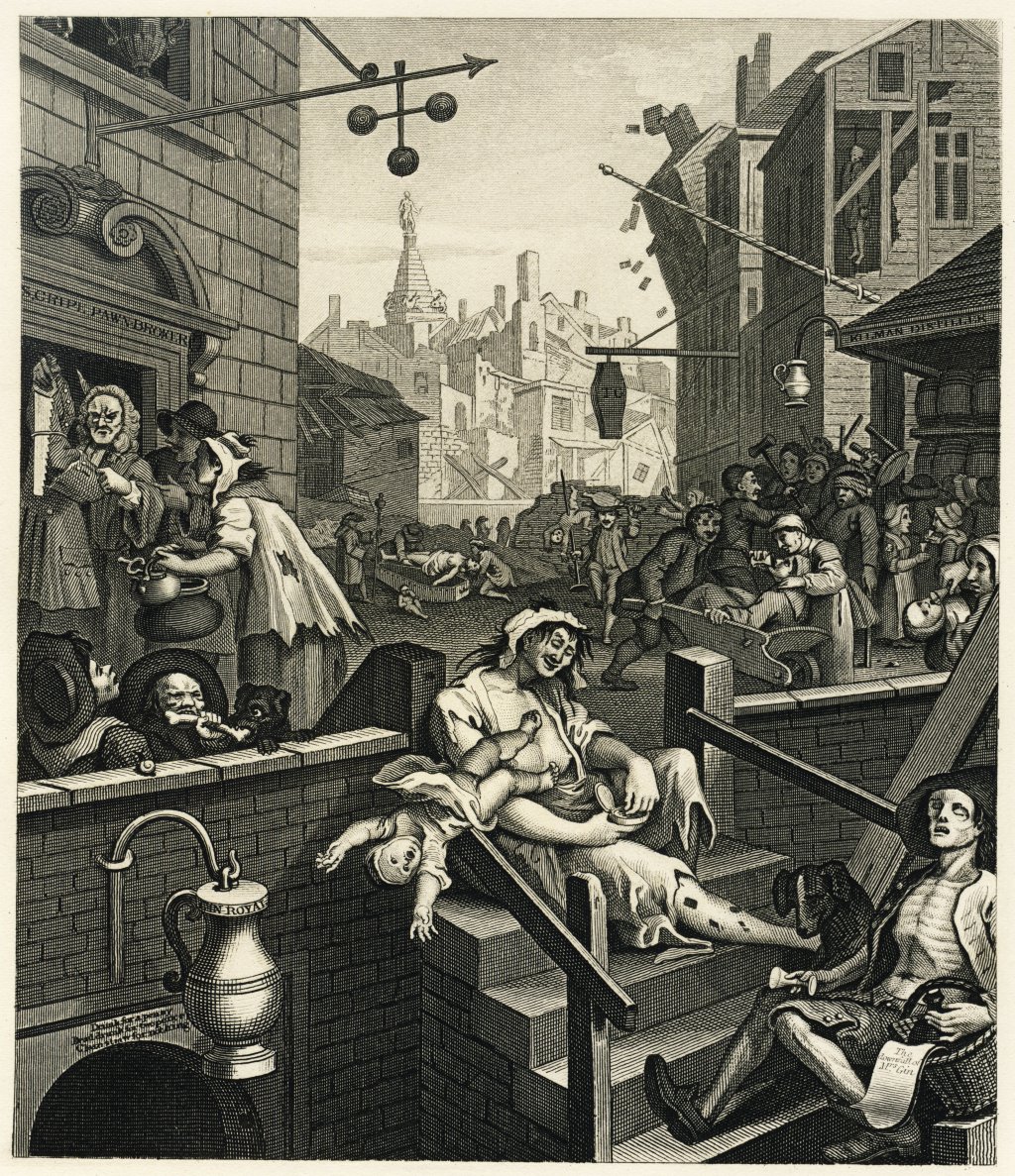 William Hogarth and his neighbours in a Chiswick churchyard